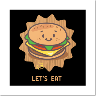 Let's Eat Posters and Art